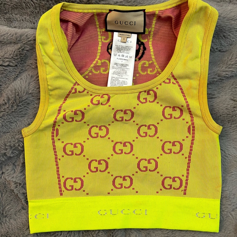 Gucci crop top